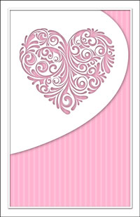 Wedding Program Cover Template 6D - Graphic 3